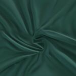 Kvalitex Selyem lepedő gumival, sötétzöld, 100 x200 cm, sötétzöld, 100 x 200 cm