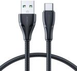 JOYROOM Cablu pentru incarcare si transfer de date Joyroom A11, USB/USB-C, 3A, 1.2m, Negru (6956116701895)
