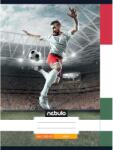 Nebulo Nebulo: Tűzött sima foci HUN mintás füzet 80-32 A/4 (SI-XM-A4-12347964) - jatekshop