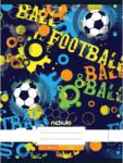 Nebulo Nebulo: Tűzött sima Football labda mintás füzet 80-32 A/4 (SI-XM-A4-12347988) - jatekshop