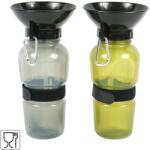  DOGS utazó palack tállal kutyák számára 500 ml - többféle színben Termék színe: Zöld