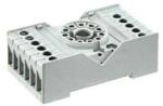 Relpol PZ11-01 Relé foglalat, R15 3C/O relékhez, szürke (592001) (592001)
