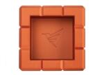 Colibri Heritage Cube Charcoal szivar hamutartó - Narancssárga színű (C-AT125T6)