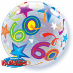 Qualatex Számos Bubbles lufi 22" 56cm 60-as számmal (LUFI242122)