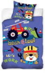  Állatos Bear & Tool ágyneműhuzat 160×200cm, 70×80 cm (CBX181006BABYB) - oliviashop