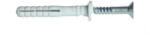 Tracon Tb860 Beüthető Tipli+csavar, Szürke M8×60mm, Pa6.6 (tr-tb860)