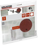 Kreator Csiszolópapír Falcsiszolóhoz P100, 225 Mm 5 Db/ Csomag (varo-krt232006)