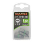 HANDY (10604) 6 Db-os Bit Készlet, Egyenes (6-7-8) (gz-10604)