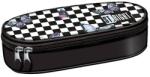 St. Majewski Penar borseta 1 compartiment, 1 extensie, oval, Majewski, Colectia Chessboard Butterflies 2025, PC-01, 20.5x9.5x5 cm (5903235680441) Penar
