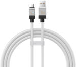 Baseus CoolPlay USB-A - Type-C kábel 100W 1m - fehér