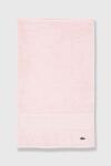 Lacoste pamut törölköző 40 x 60 cm - rózsaszín Univerzális méret