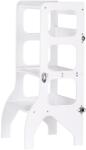Chipolino Turn de invatare Chipolino 2 in 1 alb (DIWH02412323) Scaun de masa bebelusi, inaltator