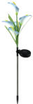 Flippy Lumina solara LED tip Crin cu 5 flori, inaltime 75 cm, pentru gradina, Flippy (teo-122538)