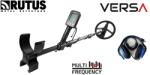  RUTUS Versa fémkereső 28DD szondával+ vízálló fejhallgató