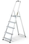 IRIS TOOLS HL-500-5S 5 (4+1) lépcsős alumínium létra, összecsukható, 125 kg teherbírás (HL-500-5S) - bestbyte