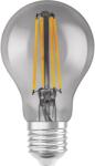 OSRAM Smart Intelligens dekoratív LED izzó, Wi-Fi, Smoke A60, Dimmelhető, E27, 6W (44W), 540 lm, Meleg fény (2500K), Amazon Alexa / Google Asszisztens kompatibilis