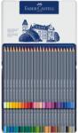 Faber-Castell akvarell hatású színes ceruzák, 48 szín, Goldfaber fém doboz (FC114648)