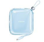 JOYROOM Külső akkumulátor 10000 mAh Joyroom JR-L004 Jelly Powerbank, 12, 5 W, USB-C, USB, beépített USB-C kábel, kék