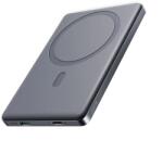 JOYROOM Powerbank Joyroom JR-PBM08, 5000 mAh, 20 W, vezeték nélküli töltés, szürke (JR-PBM08)