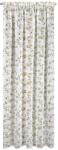 Eurofirany Dina mintás dekor függöny Fehér/mustársárga 140x270 cm (HS408981)