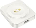 HOCO vezeték nélküli töltő, kompatibilis az APPLE iWatch 2, 5W CQ16C tejfehér