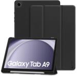 Samsung Tab A9 8.7 X110/X115 Tablettok - Fekete Smart Case Tablet Tok, Ceruza Tartóval