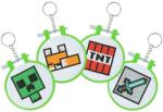 Paladone Set de brelocuri Paladone Games: Minecraft - Cross Stich Characters (PP14047MCF)