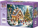 Art Puzzle Puzzle pentru copii Art Puzzle din 200 piese - An nou fericit (35547) Puzzle