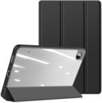 Samsung Tab A9 8.7 X110/X115 Tablettok - Dux Ducis Toby Fekete Ütésálló Tok, Ceruza Tartóval