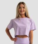 GymBeam Limitless női Cropped póló Lavender - GymBeam S