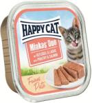 Happy Cat Duo szárnyas- és lazachúsos pástétom falatkák (16 x 100 g) 1.6kg