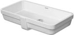 Duravit Vero Air - Beépített mosdókagyló 635x345 mm, túlfolyóval, csapfurat nélkül, fehér színű 0384600000 (0384600000)