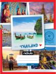Nebulo Nebulo: Tűzött sima Thaiföld mintás füzet 80-32 A/4 (SI-OVM-A4-12348510) - jatekshop