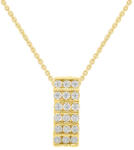 Arany ékszer Juta sárga arany medál - JTIG-6755 (JTIG-6755)