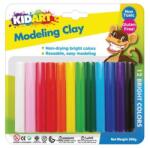 Kid Art Gyurma-12 szín 200g T200