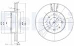 DELPHI Disc frana DELPHI BG2567 (BG2567) - fixbox