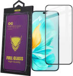 Honor 200 Lite 5G / 400 Lite 5G / X8b / X8c üvegfólia, tempered glass, előlapi, 5D, edzett, hajlított, fekete kerettel