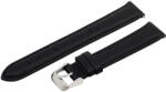  Karóra szíj, fekete színű, gyorskioldós, 80+125 / 18 mm (6421-8)