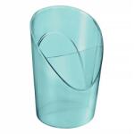 Esselte Írószertartó ESSELTE Colour Breeze kerek 2 rekeszes áttetsző kék (626269) - robbitairodaszer