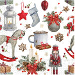 Procos Karácsony Decorations szalvéta 20 db-os 33x33 cm (PNN97547)