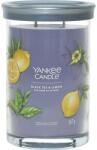 Yankee Candle Signature Tumbler Scented Candle Black Tea & Lemon 567 g