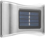 Flippy Aplica solara LED pentru Gradina, Flippy, Set 4 Bucati, ABS Policarbonat, IP65, 6 LED-uri, pentru perete, trepte, borduri, terasa, 1.2V, 600 mah, 10 x 6.5 cm, 2 moduri de prindere, Lumina Alb Calda, G