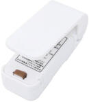Flippy Mini Aparat de Sigilat Pungi cu Baterii, Flippy, Etansare prin Caldura, Spate Magnetic, Portabil, 9.7x3 cm, Alb (teo-127643)