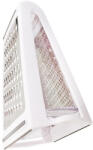 Flippy Razatoare de bucatarie cu cutie colectoare Flippy, doua tipuri de lame, carcasa inox si ABS, design practic, alb (teo-124998)