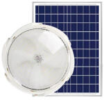 Flippy Plafoniera solara Flippy, 500 W, diametru 360 MM, cu telecomanda, 6V 15W, Clasa A, 418 LED-uri, Lungime prelungitor 4.6 m, alb rece (teo-124638)