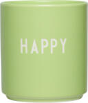 Design Letters Cană Favourite Happy verde limetă (10101002LIMEHAPPY)