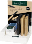 Faber-Castell Display 15 buc stilou grip 2011 black&gold FABER-CASTELL FC201628 (FC201628)