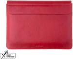 FIXED 223449 Oxford leather case for Apple MacBook Air 15" (2023) M2, Piros, Notebook táska, Notebook táska