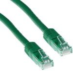 ACT 202158 CAT6A U-UTP Patch Cable 10m Green, Hálózati kábelek (IB1410)