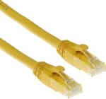 ACT 249673 CAT6 U-UTP Patch Cable 20m Yellow, Hálózati kábelek